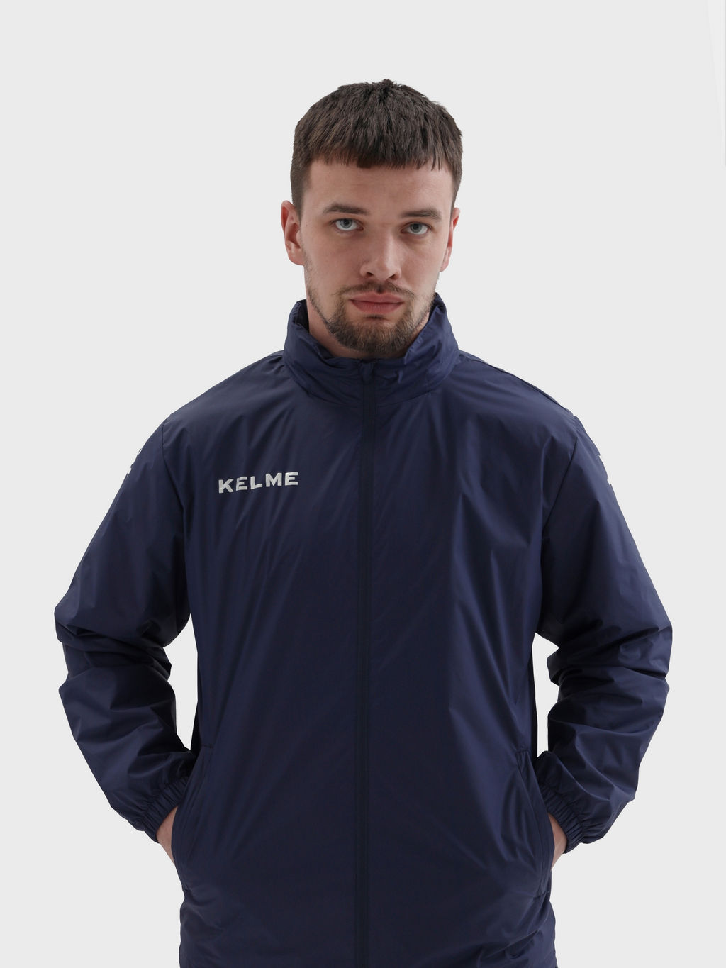 Ветровка KELME Woven Jacket Dark Blue