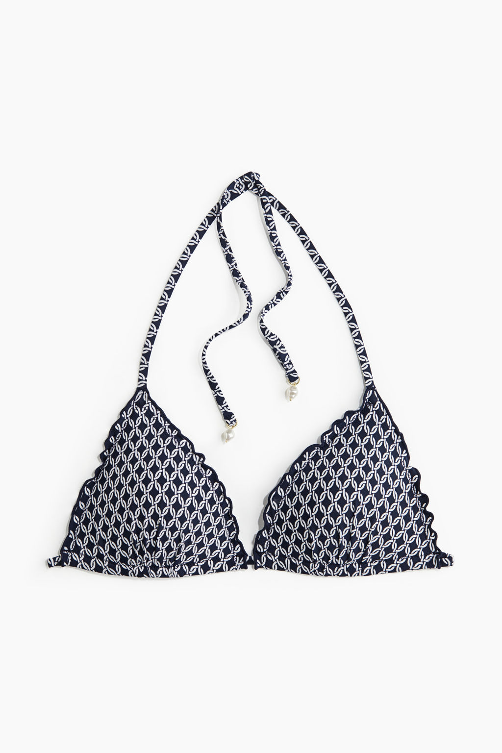 Top de bikini de tri?ngulo con push-up - H&m фото 3