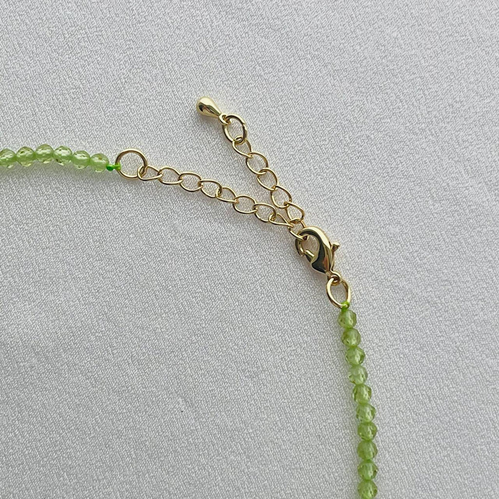 Колье из Хризолита 42 см +