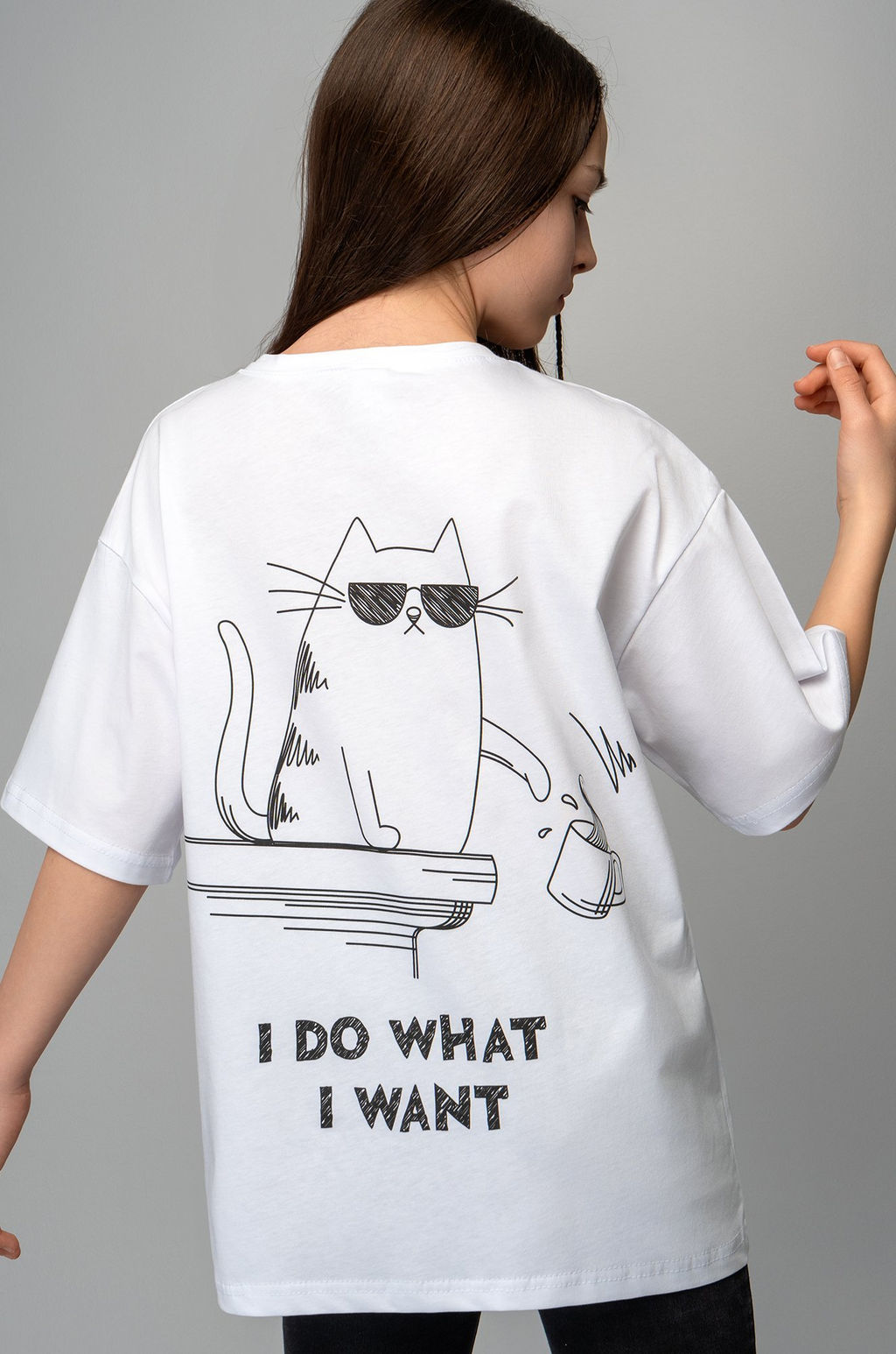 Детская футболка оверсайз Happyfox  фото 35