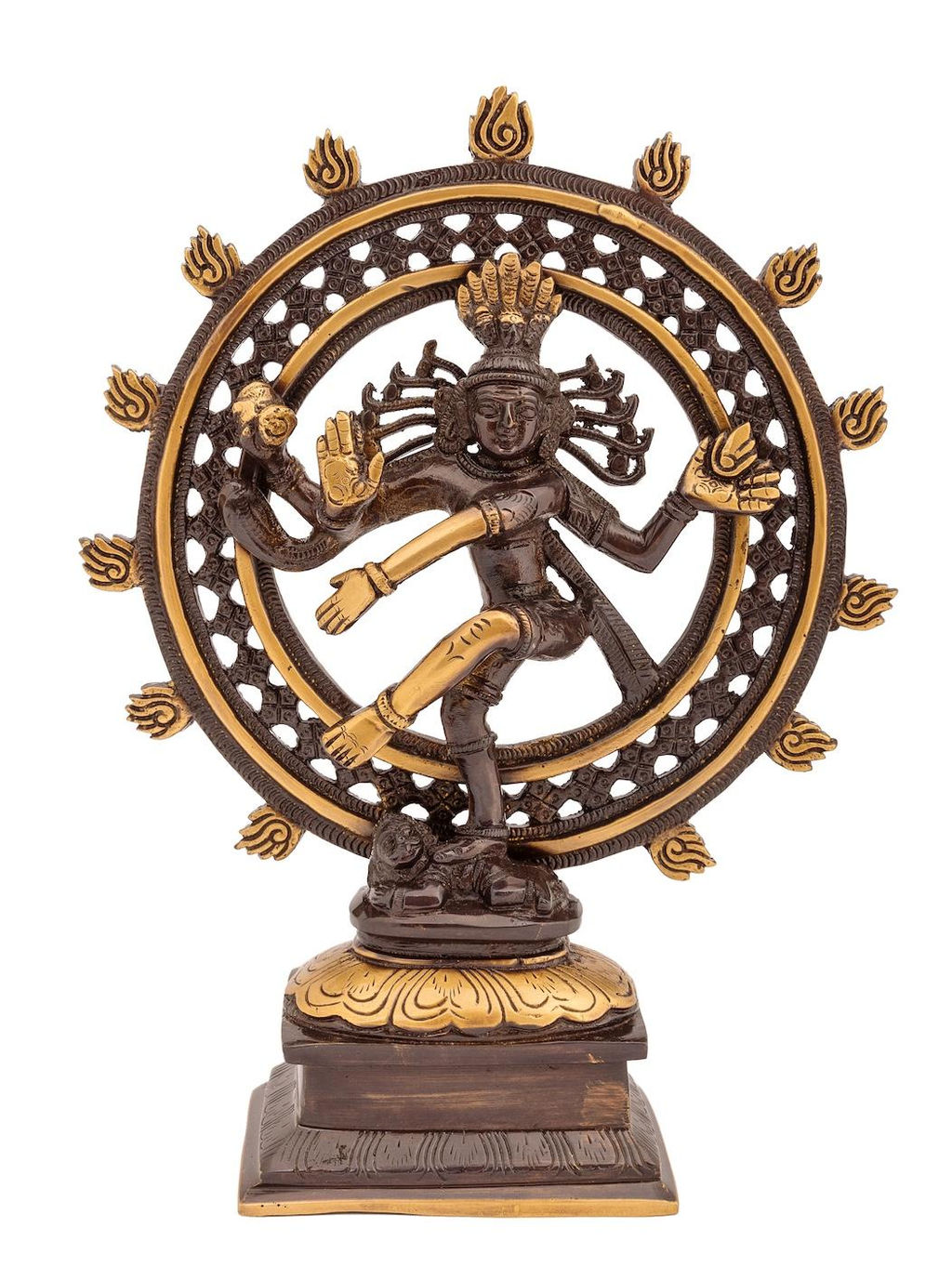 Статуэтка Натарадж 12 антик № Ст2733/13