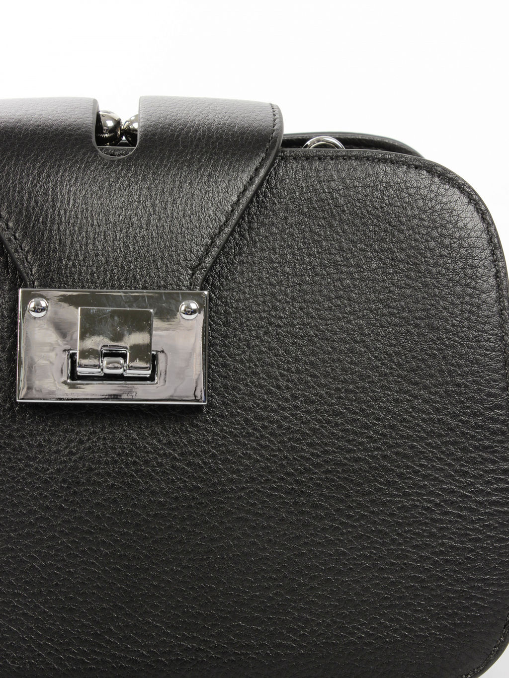 LACCOMA сумка АУ4223-черный натуральная кожа хлопок