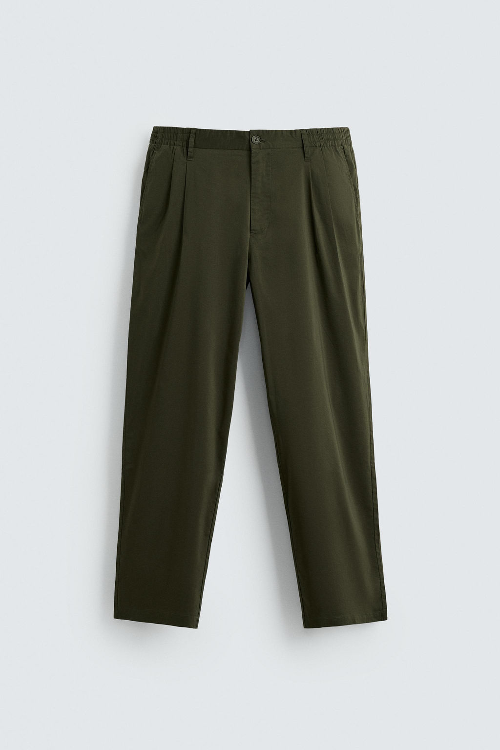 LIGHTWEIGHT RELAXED FIT TROUSERS - Zara фото 17