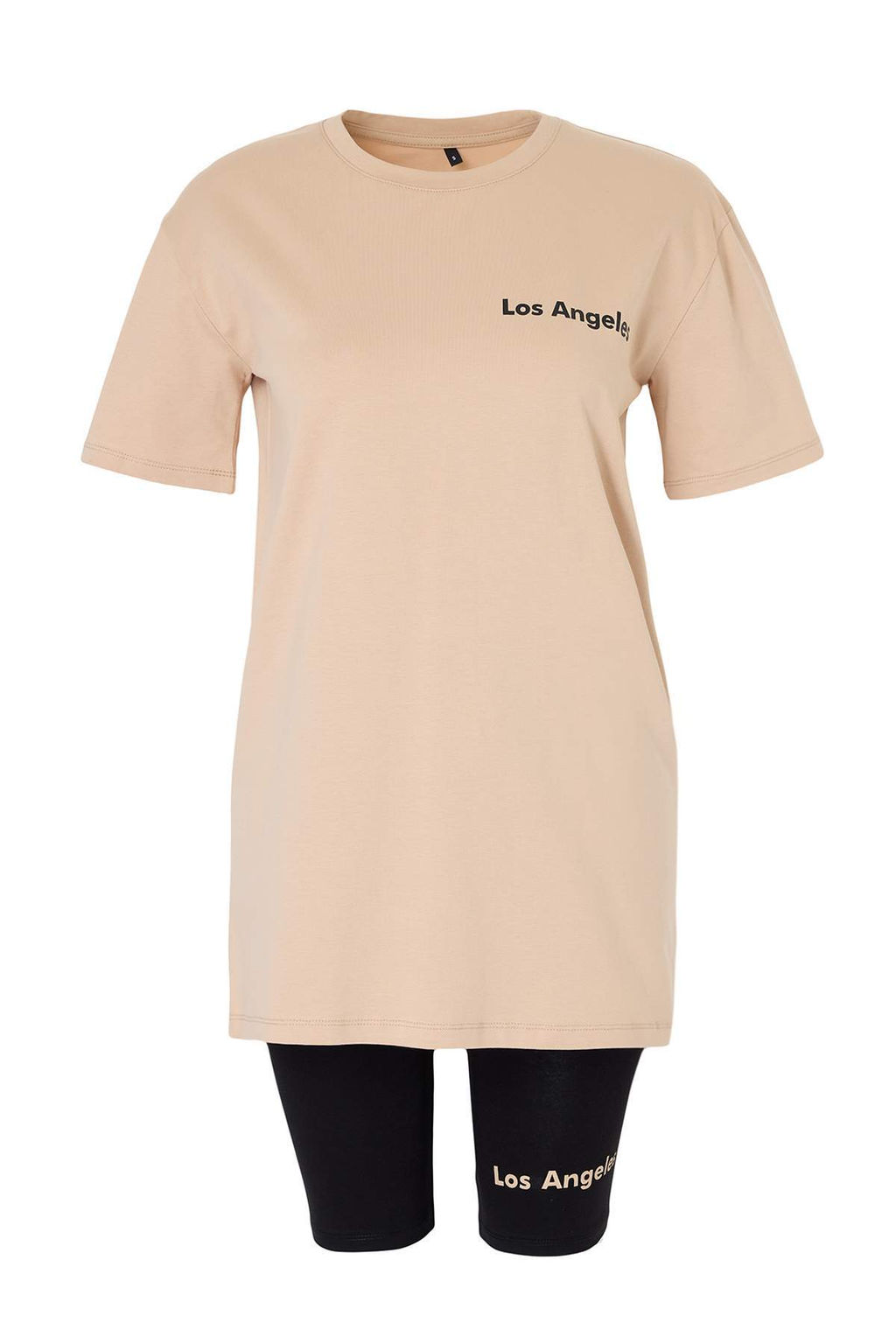 Tas Regular/Normal Kal?p Bask?l? K?sa Kol Taytl? Orme Alt - Ust Tak?m TWOSS26AU00130