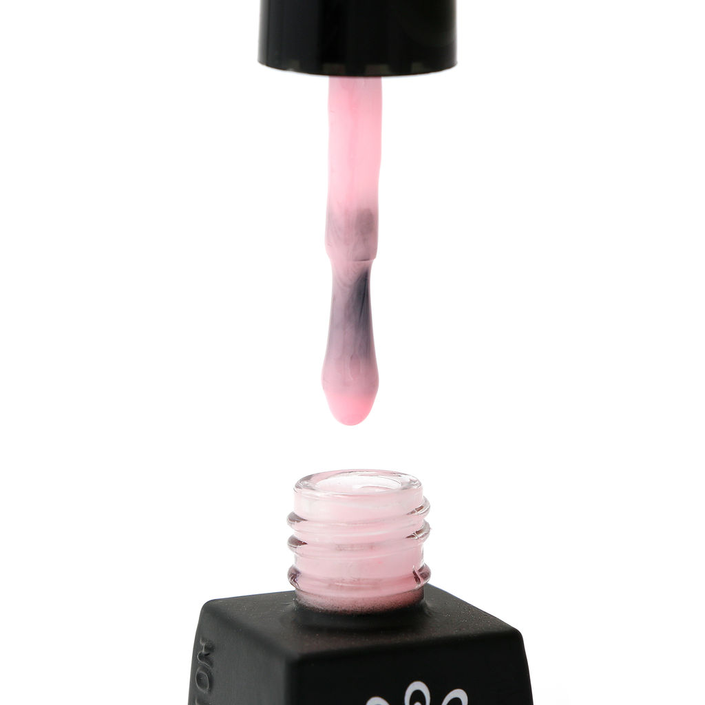 Каучуковая база для гель лака френч, Rubber Base Coat French, 8 мл., Global Fashion 10  фото 12