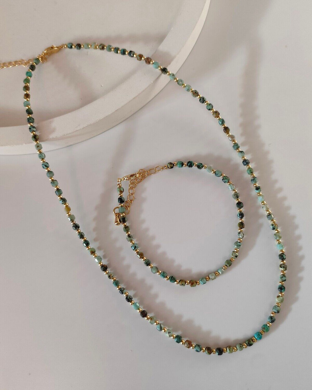 Комплект из натуральных камней