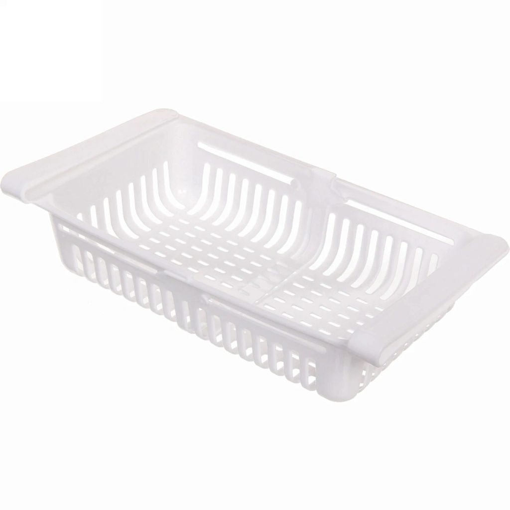 Цена за 3 шт. Полка пластиковая в холодильник раздвижная 20/27,5*15*6см