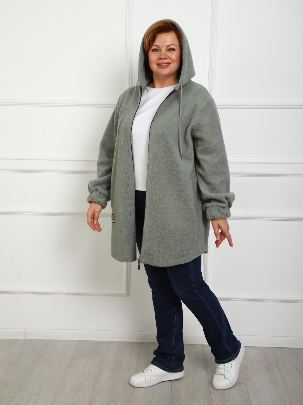 IV-CAPRIZ Латифа - парка из флиса барашек  фото 4