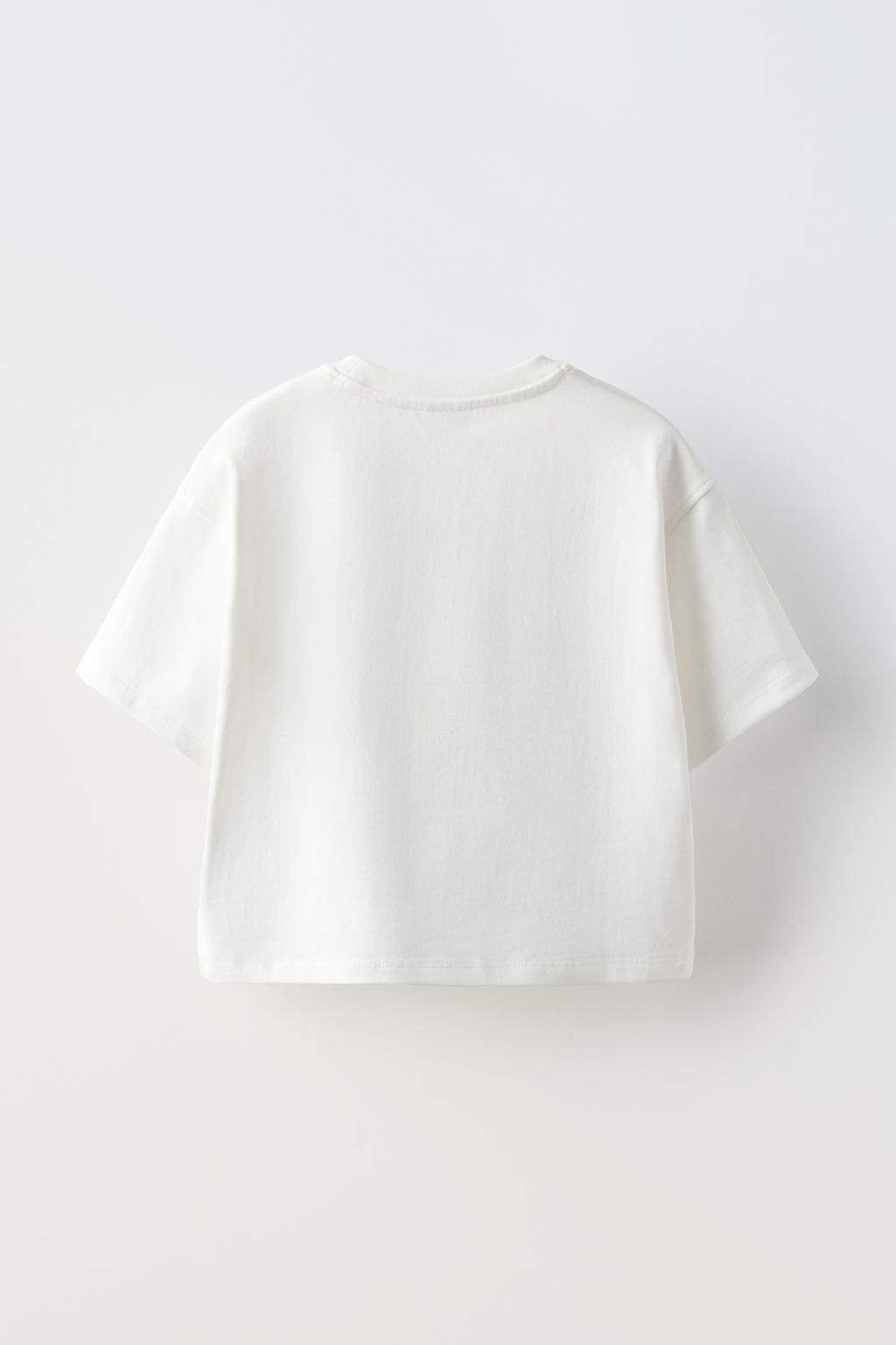 EMBROIDERED CHAIR AND UMBRELLA T-SHIRT - Zara фото 2
