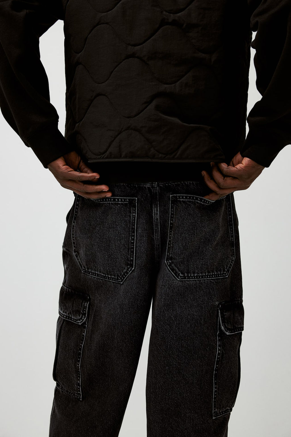Baggy Cargo Jeans - H&m фото 3