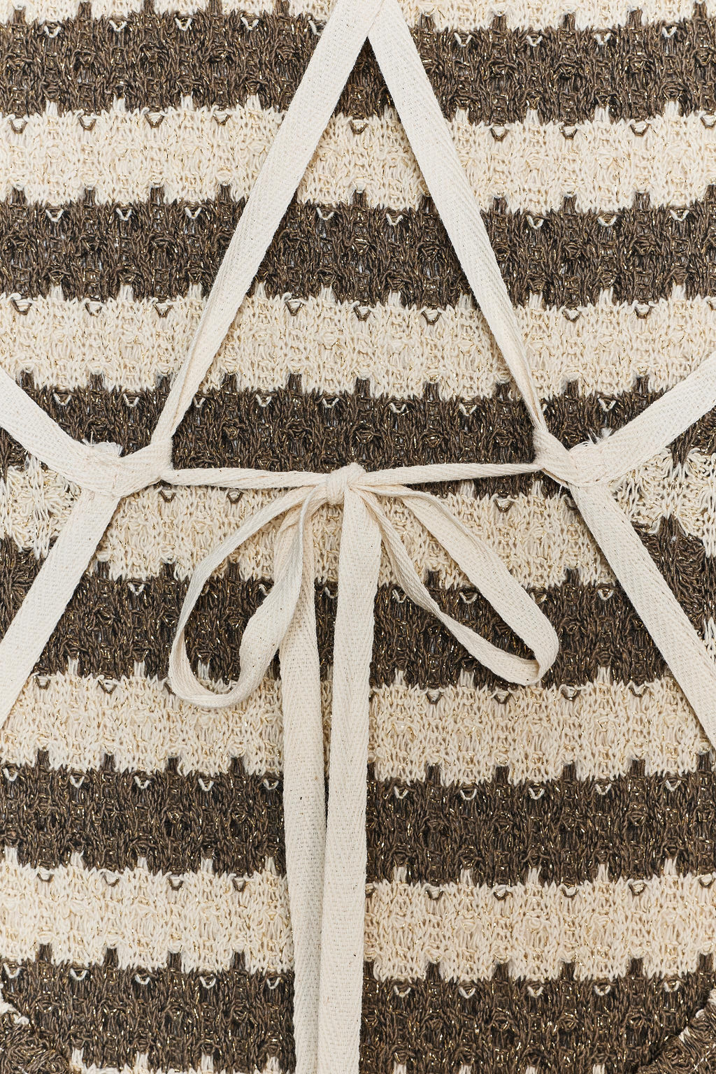 STRIPED RUSTIC DRESS - Zara фото 6