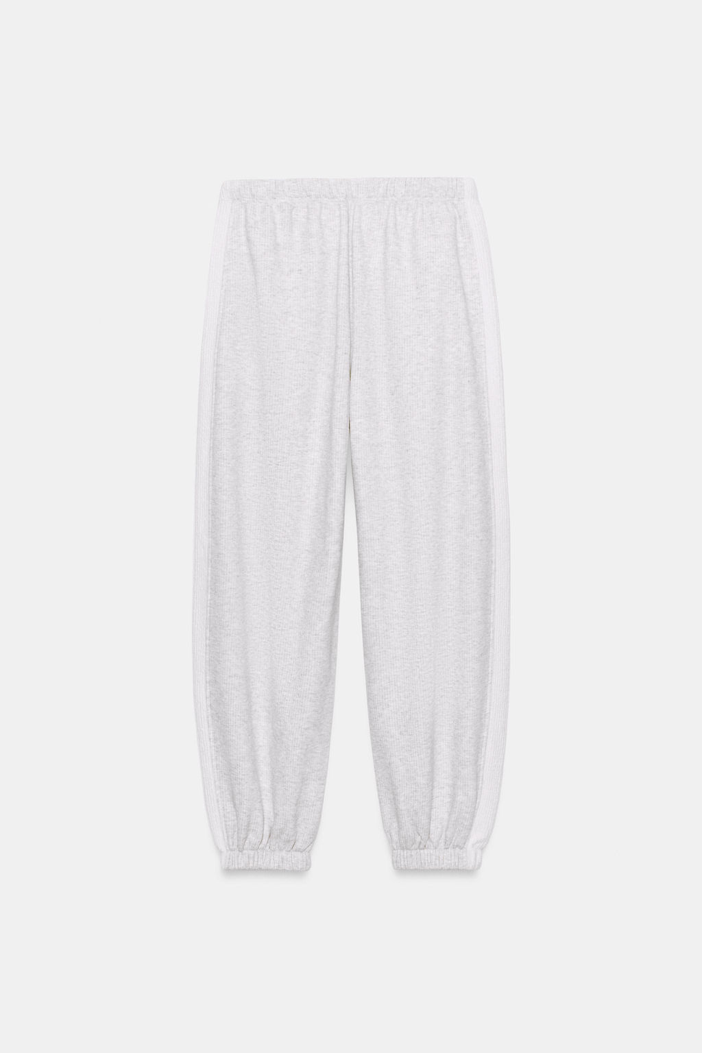 PANTAL?N JOGGER FELPA / Gris vigor? - Zara фото 6