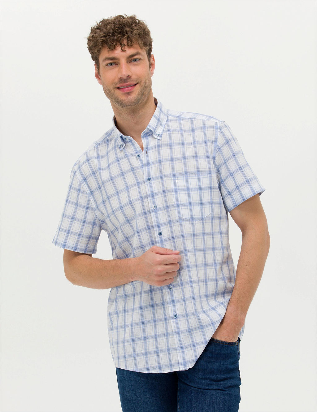 Mavi Regular Fit K_sa Kollu G_mlek - Pierre cardin фото 3