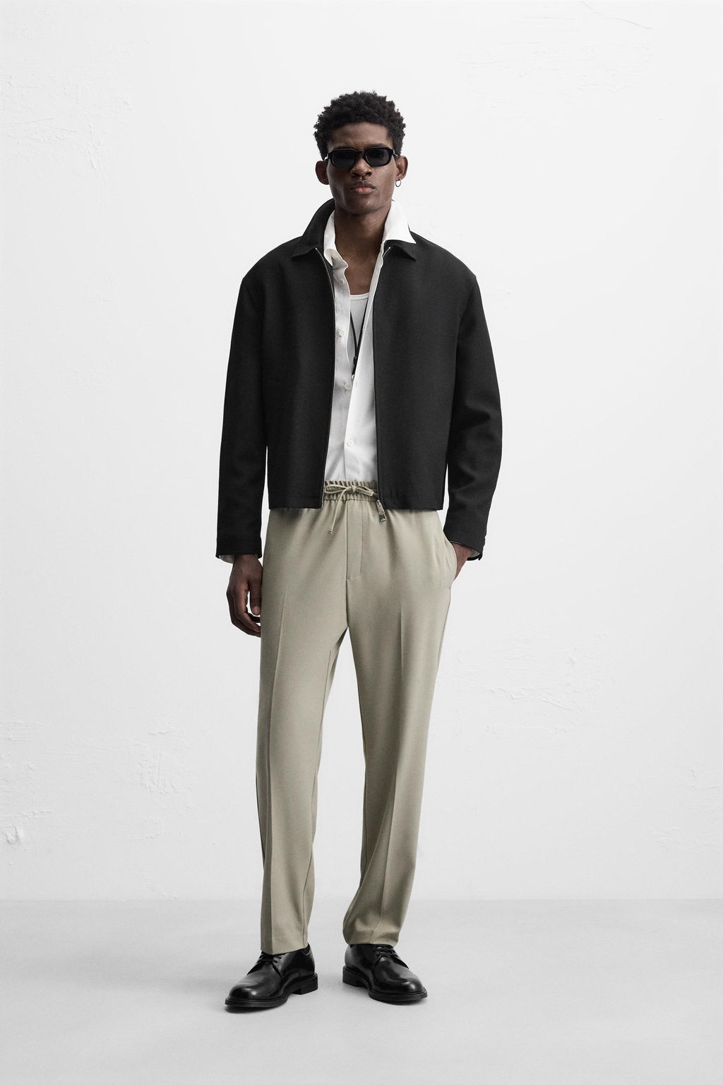 COMFORT FIT JOGGER WAIST TROUSERS