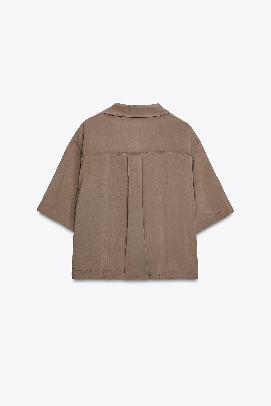FLOWING SHORT SLEEVE BLOUSE - Zara фото 6