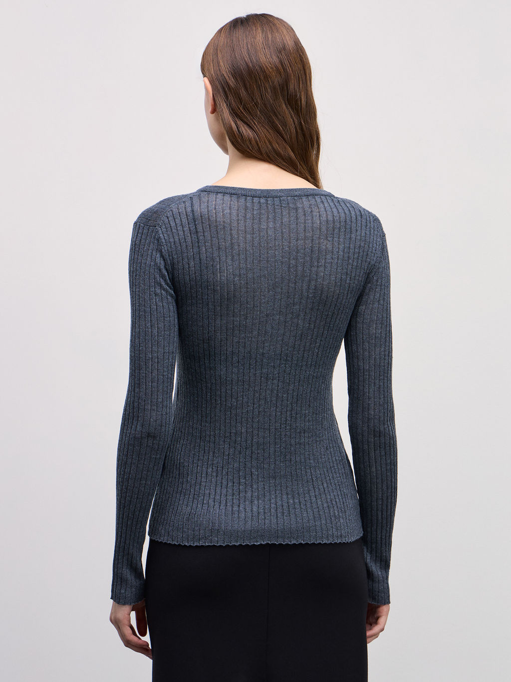 Джемпер на пуговицах с добавлением шерсти / Zarina фото 5