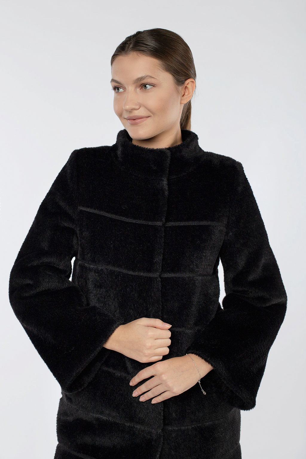 02-3171 Пальто женское утепленное - El podio фото 6