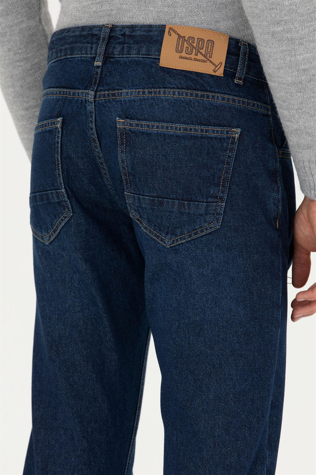 Мужские синие джинсовые брюки - U.s. polo assn фото 14