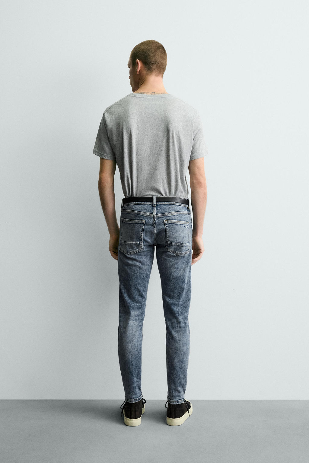 RIPPED FLARE FIT JEANS - Zara фото 12