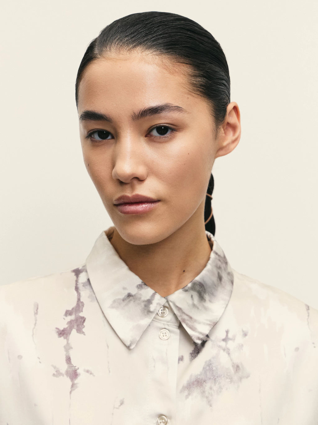 Блузка из вискозы с цветочным принтом / Zarina  фото 6