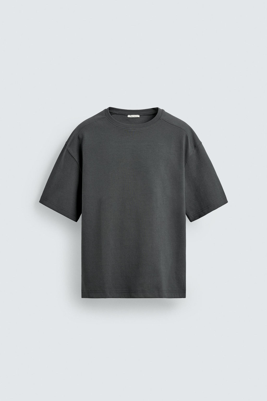 SUDADERA RELAXED FIT INTERLOCK / Azul / Gris - Zara фото 6