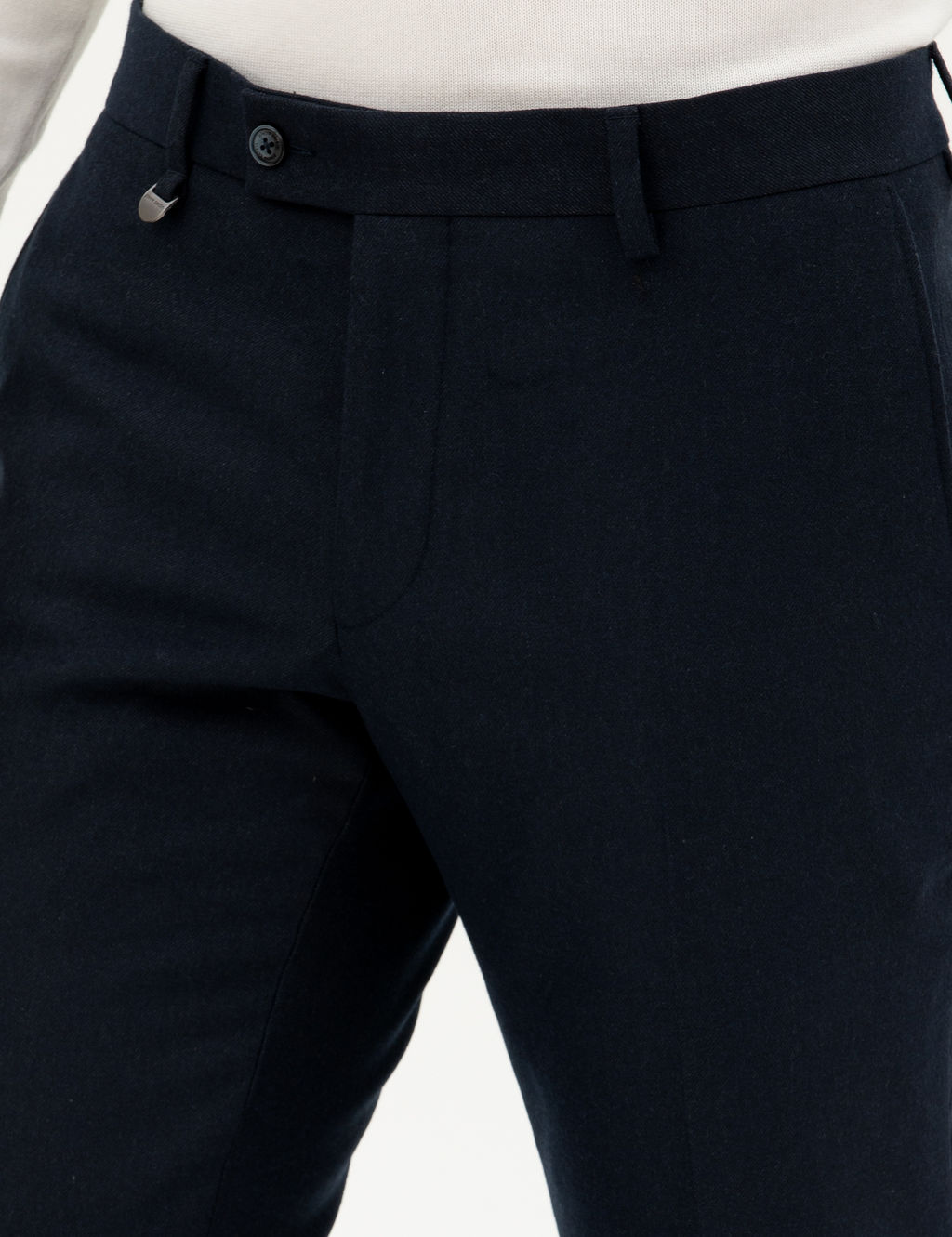 Lacivert Slim Fit Kuma_ Pantolon