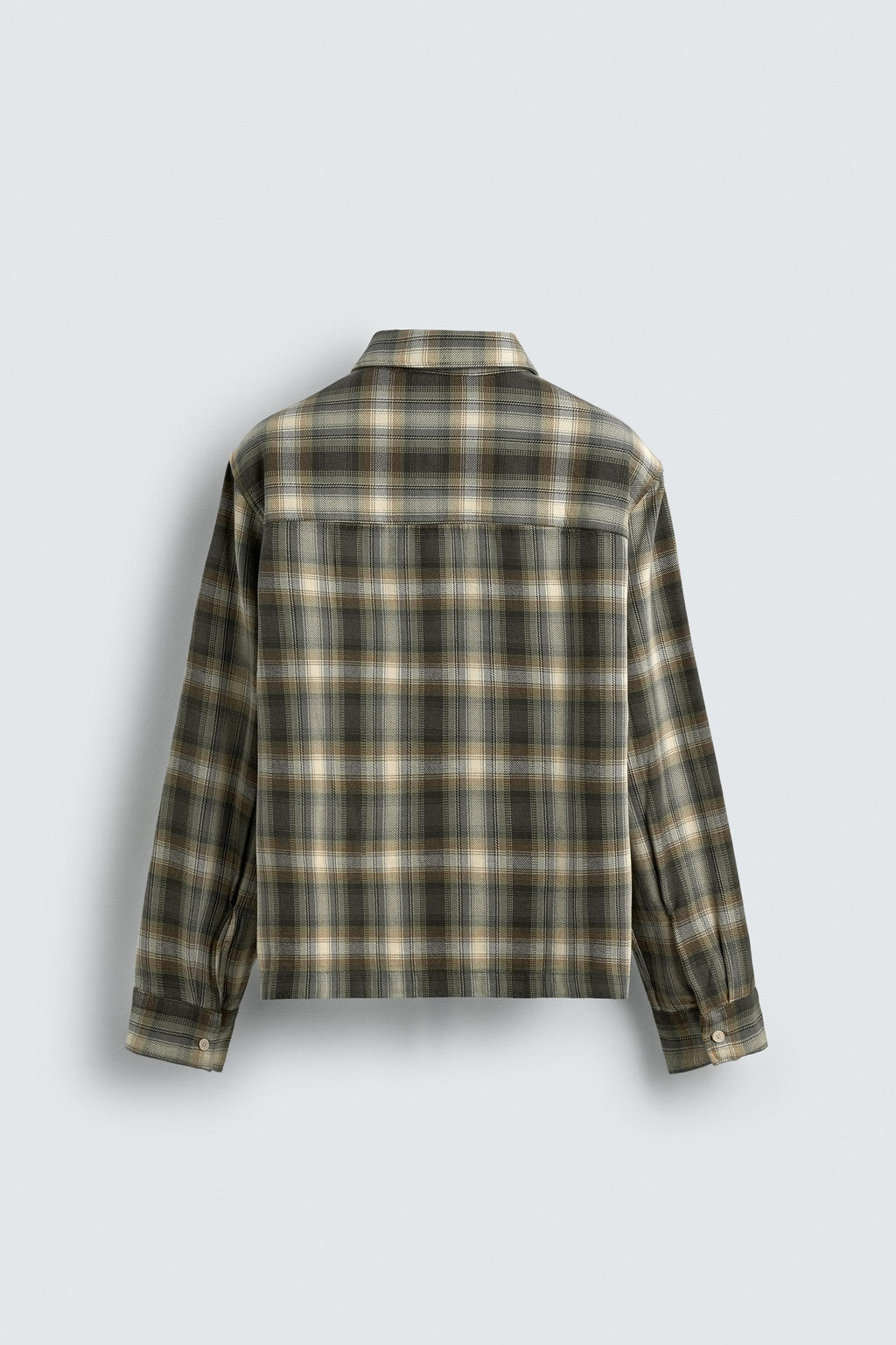 CHECK RELAXED FIT OVERSHIRT