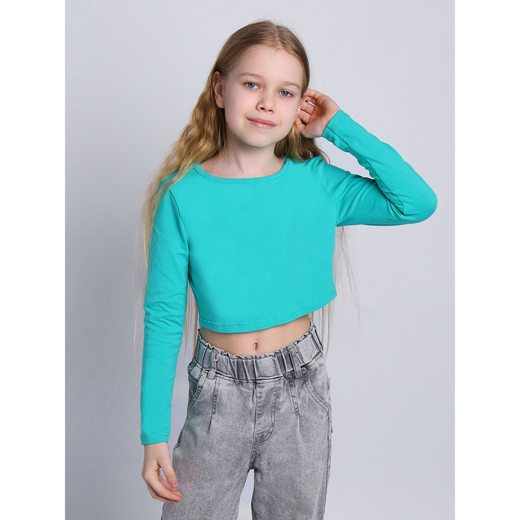 Кроп-топ кулирка лайкра 1499100213