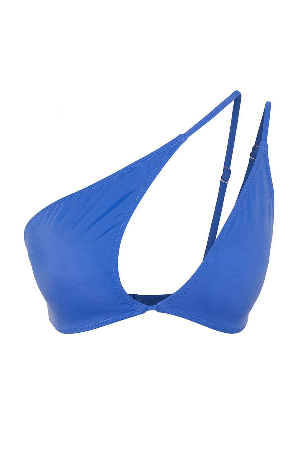 Saks Tek Omuz Cut Out/Pencereli Bikini Ustu TBESS23BU00032