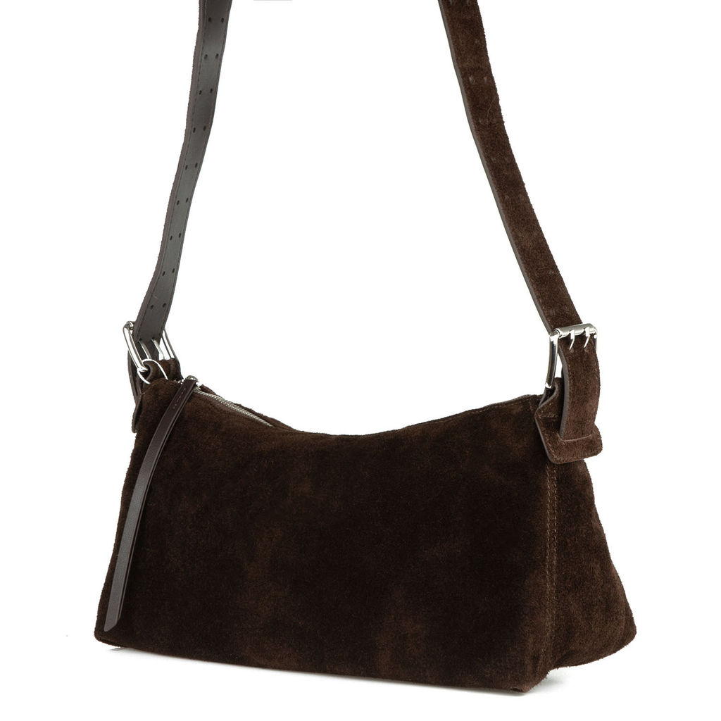 Женская замшевая сумка - Barcelo biagi фото 2