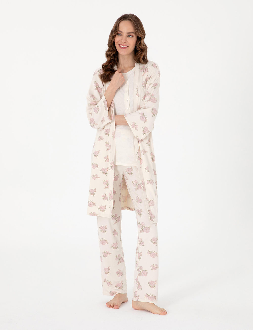 Krem 3l_ Lohusa Pijama Tak_m_