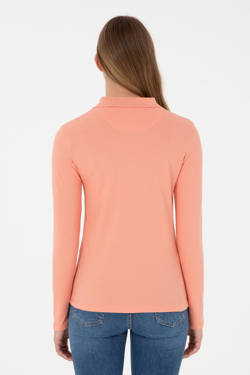 Женский базовый свитшот Salmon Неожиданная скидка в корзине - U.s. polo assn фото 12