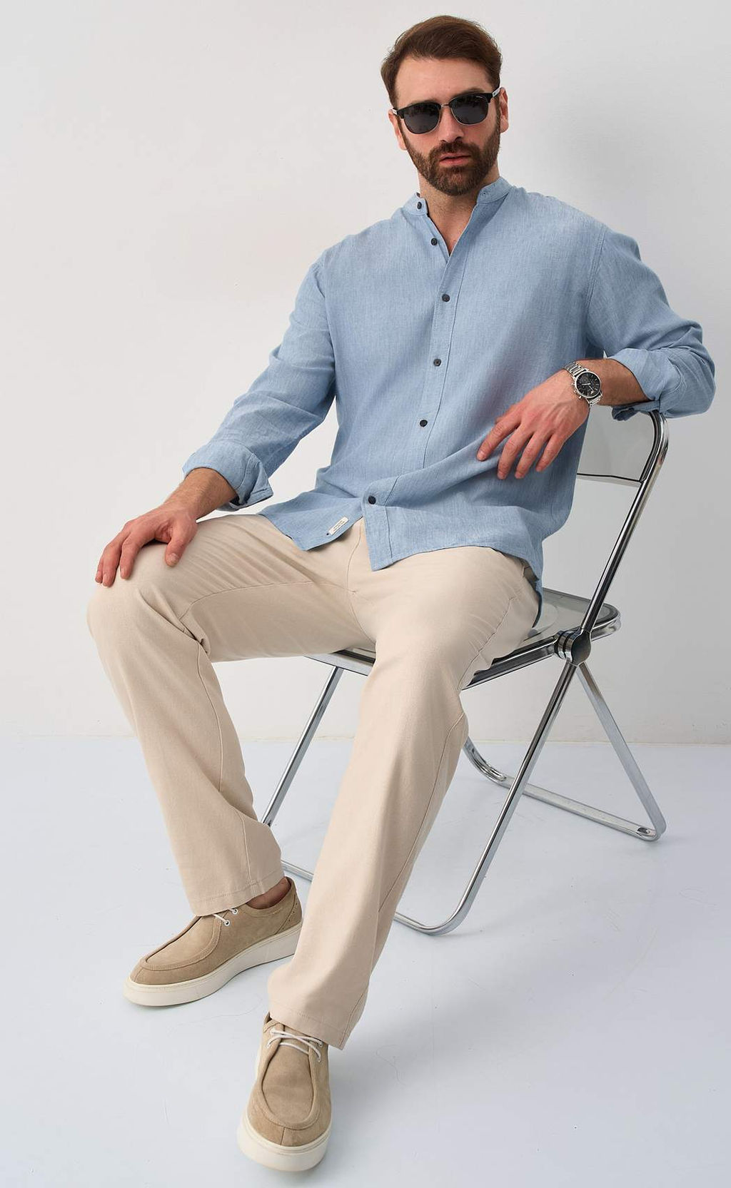 Брюки F511-0890 l.beige