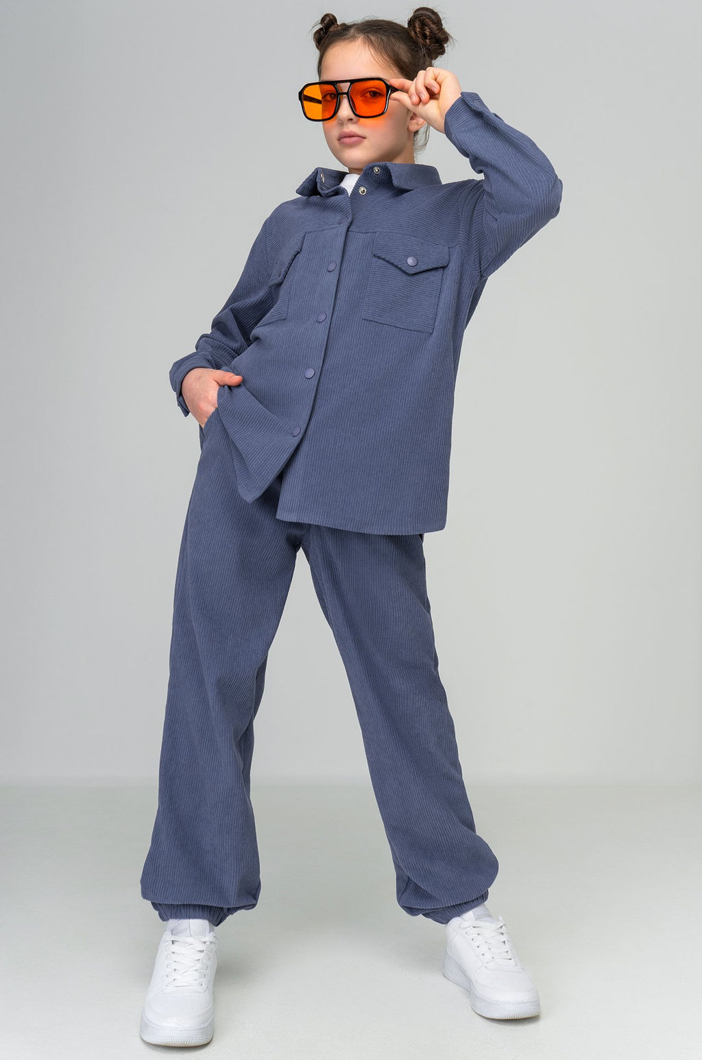 Вельветовый костюм для девочки Happyfox - Happy fox фото 2