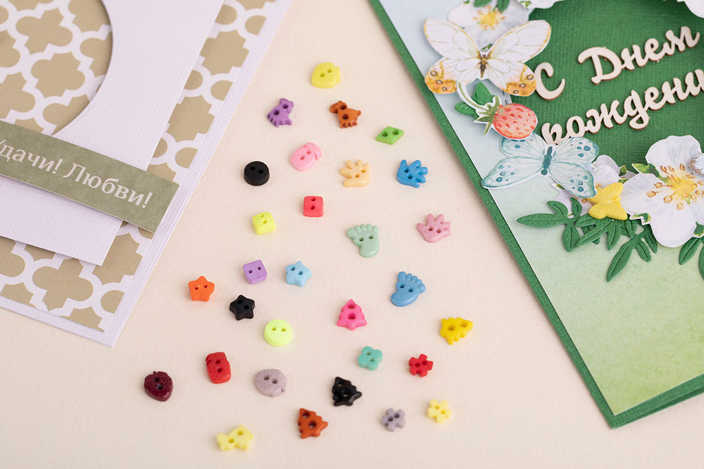 Mr.Painter LZB - 024 Набор пуговиц 5 х 9 шт фото 5