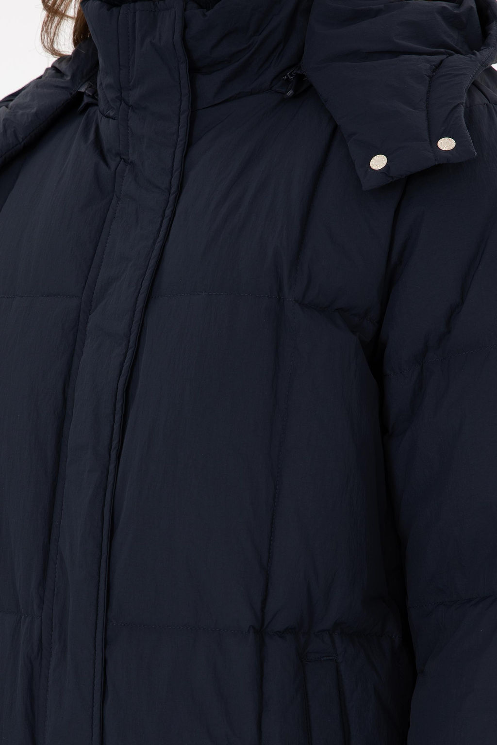 Женское темно-синее пальто Неожиданная скидка в корзине - U.s. polo assn фото 7