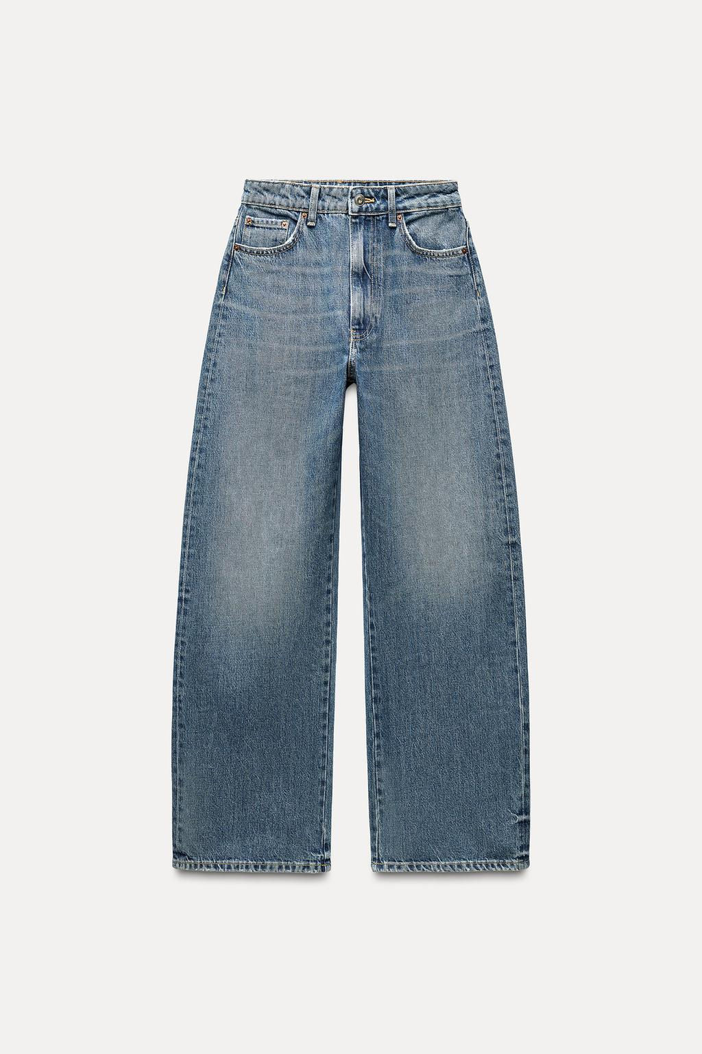 TRF MID-WAIST BAGGY JEANS - Zara фото 7