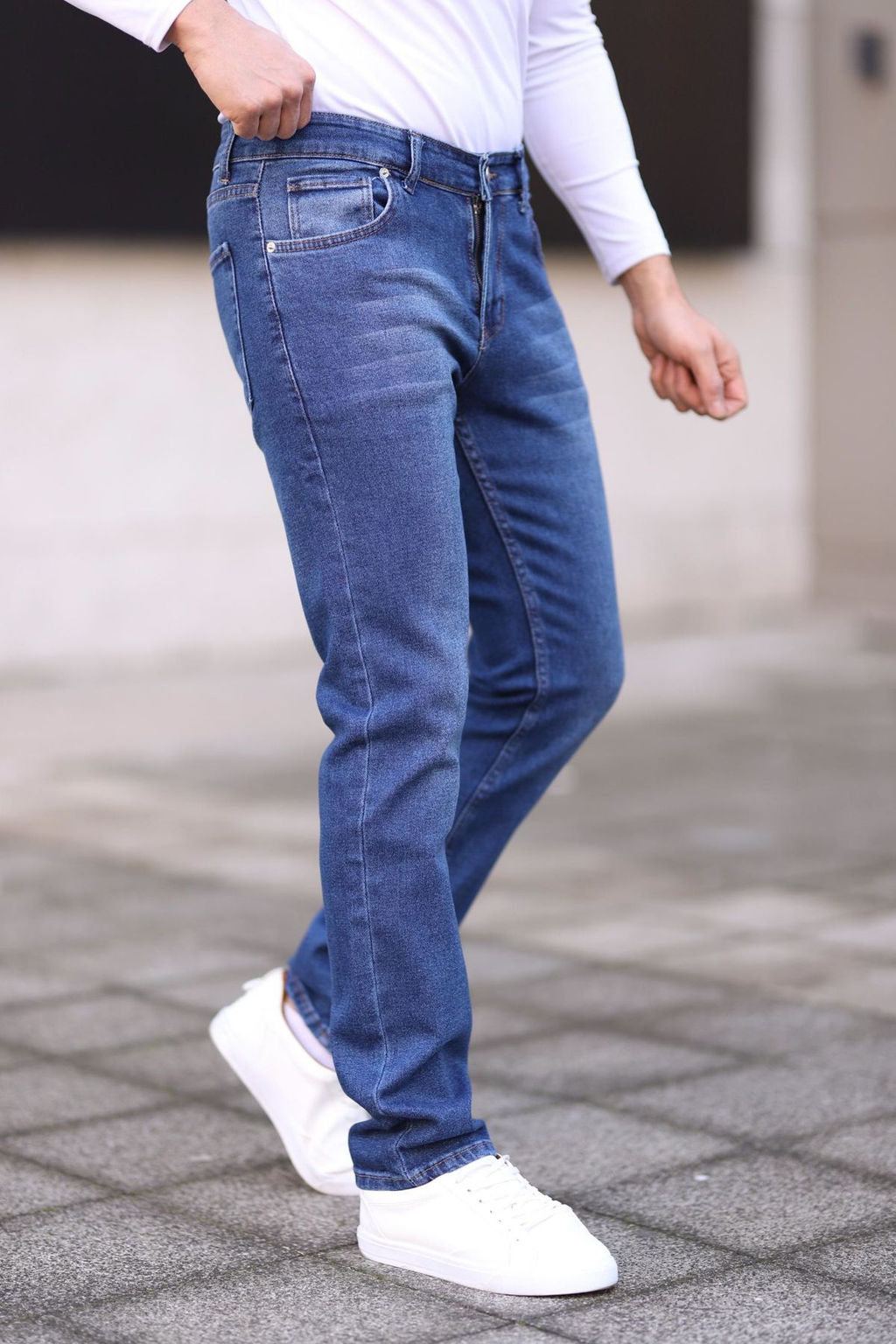 TRENDYOL MAN Siyah Regular Esnek Kumas Jeans Kot Pantolon TMNSS25JE00001 - Trendyolmilla фото 14