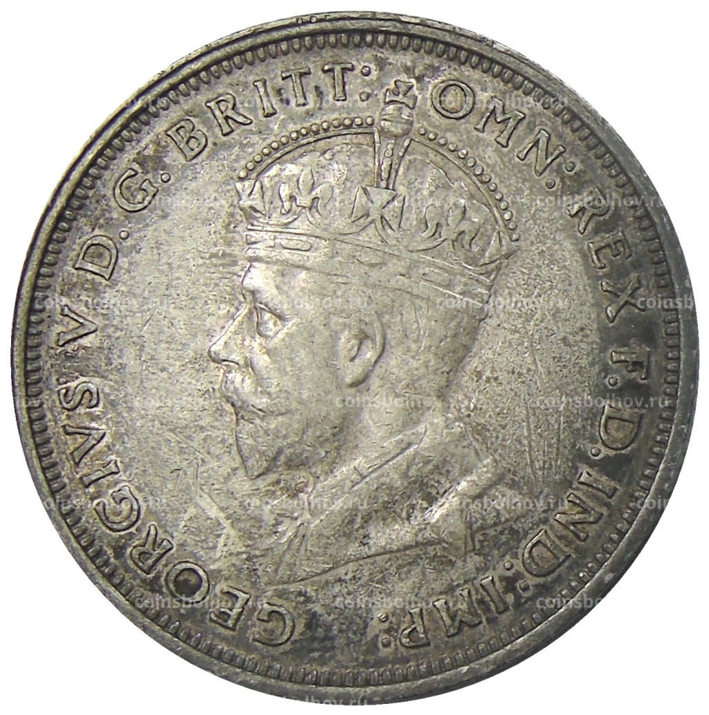 Монета 1 флорин 1927 года Австралия Открытие здания парламента в Канберре