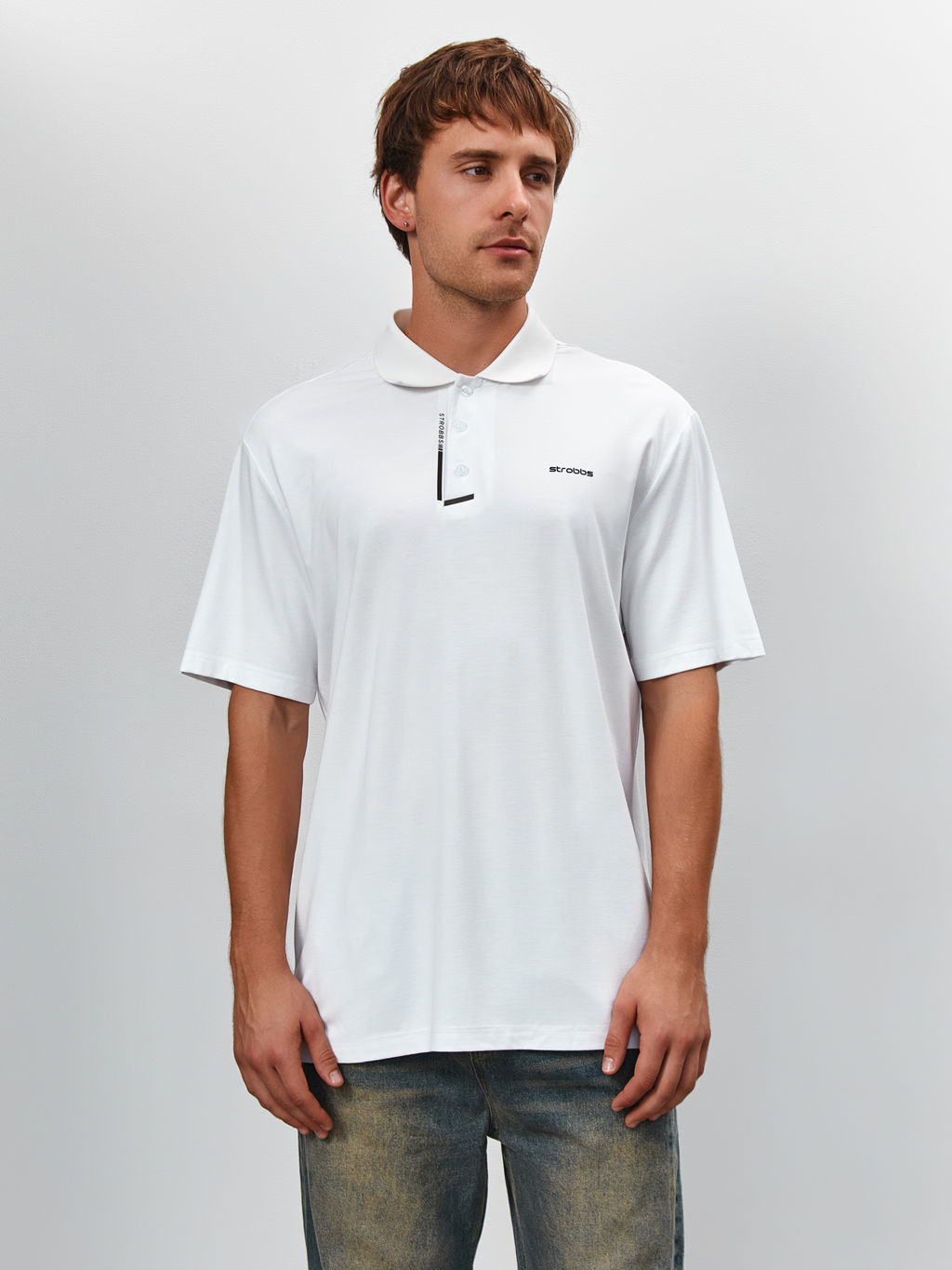 E2371-6 Футболка поло мужская - Strobbs фото 2