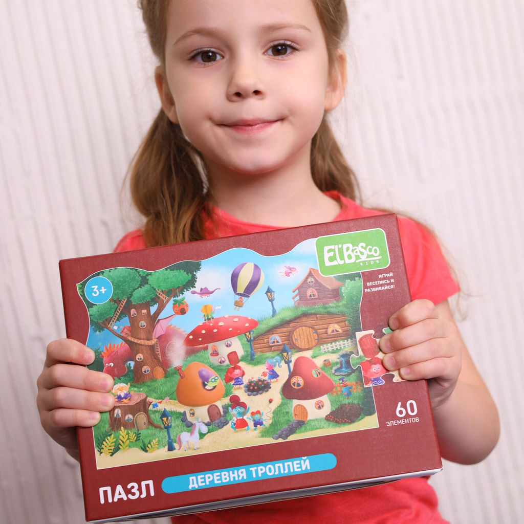 ElBascoKids / Пазл Подарки от Деда Мороза
60 элементов - El`BascoKids фото 60