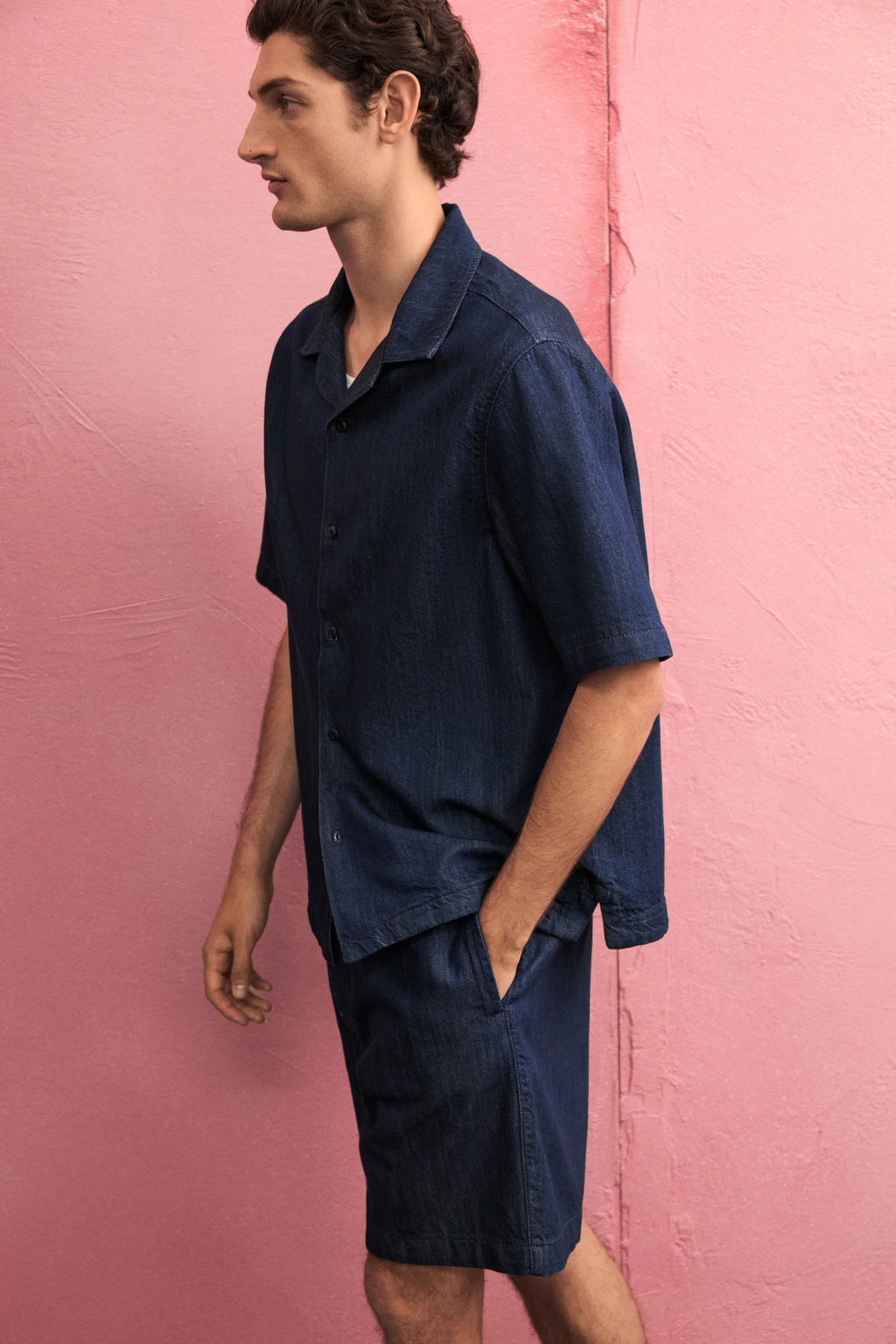 Camisa resort en denim Regular Fit - H&m фото 6