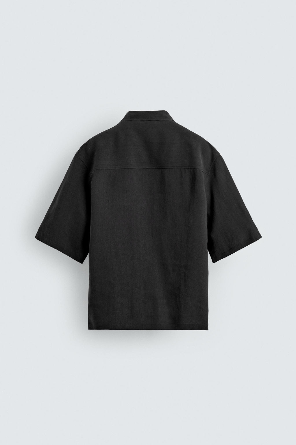 CAMISA FLUIDA RELAXED FIT / Negro - Zara фото 8