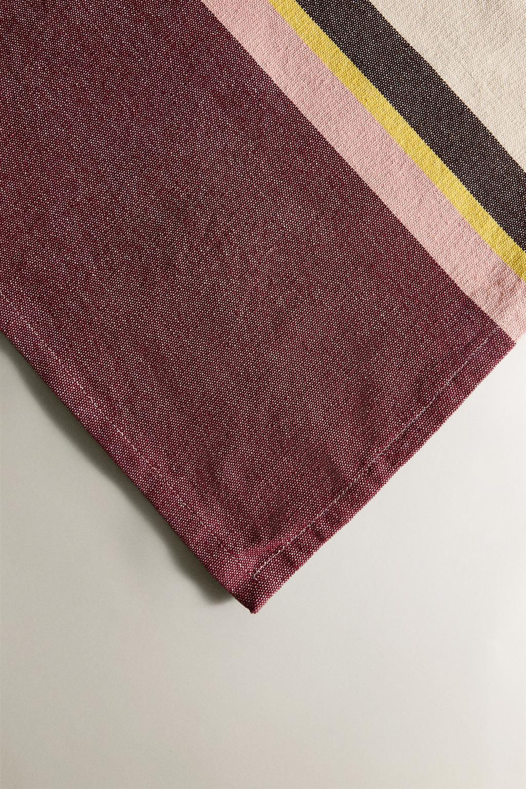 STRIPED COTTON TABLECLOTH X COLLAGERIE - Zara фото 3