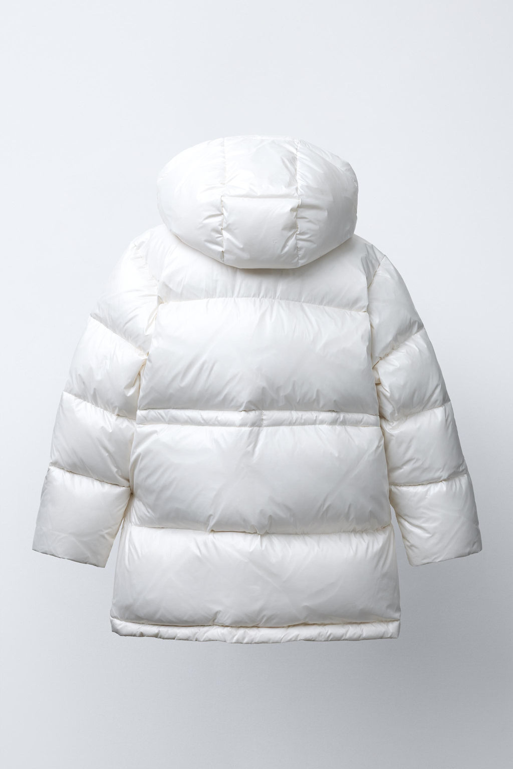 WATER-REPELLENT FEATHER DOWN PUFFER JACKET - Zara фото 4