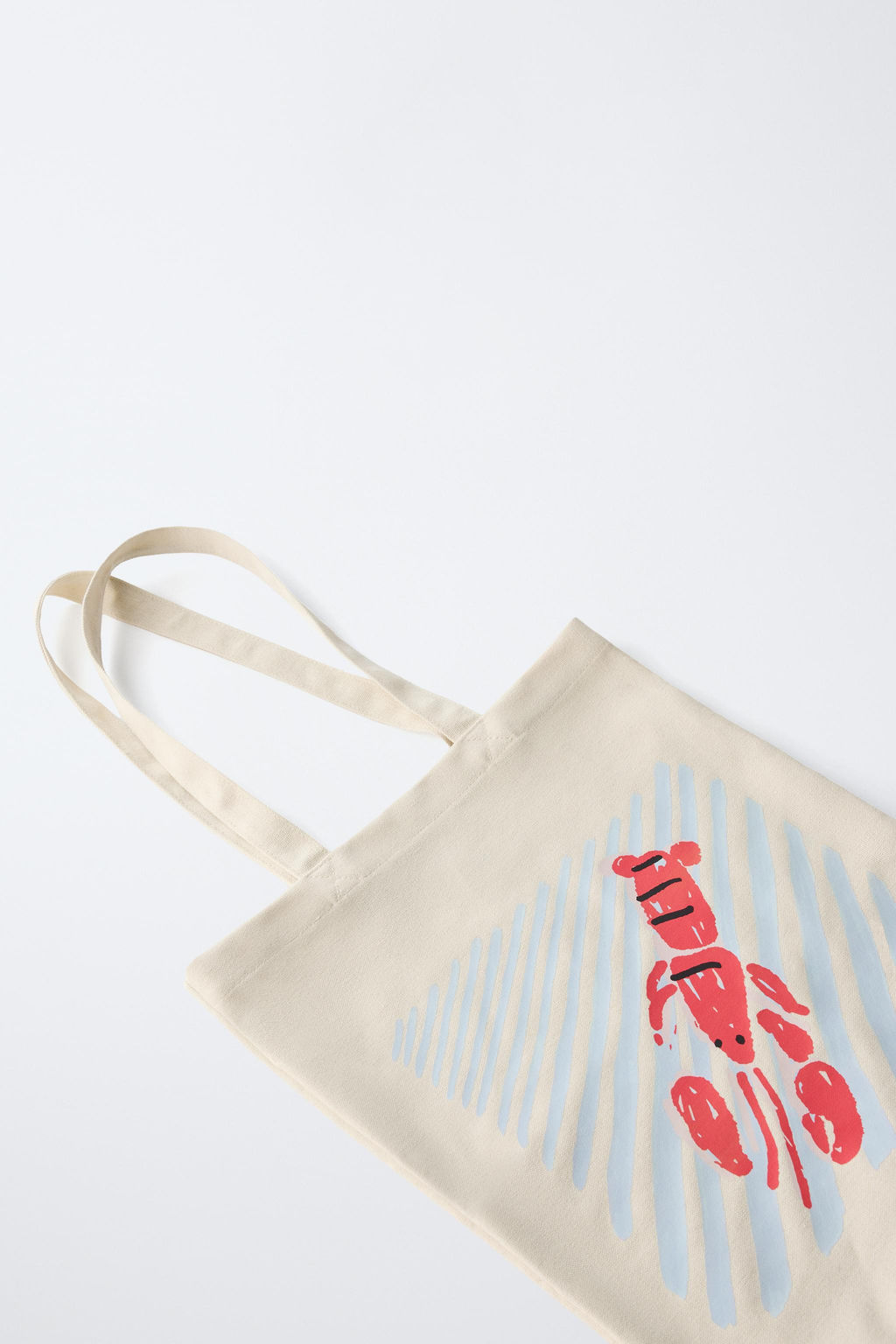 SHOPPER LANGOSTA / Blanco Crudo - Zara фото 3