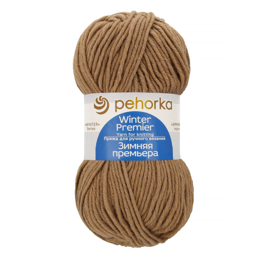 Пряжа Пехорская ПТ Зимняя премьера 50% мериносовая шерсть, 50% акрил 10 шт. х 100 г 150 м  8 м