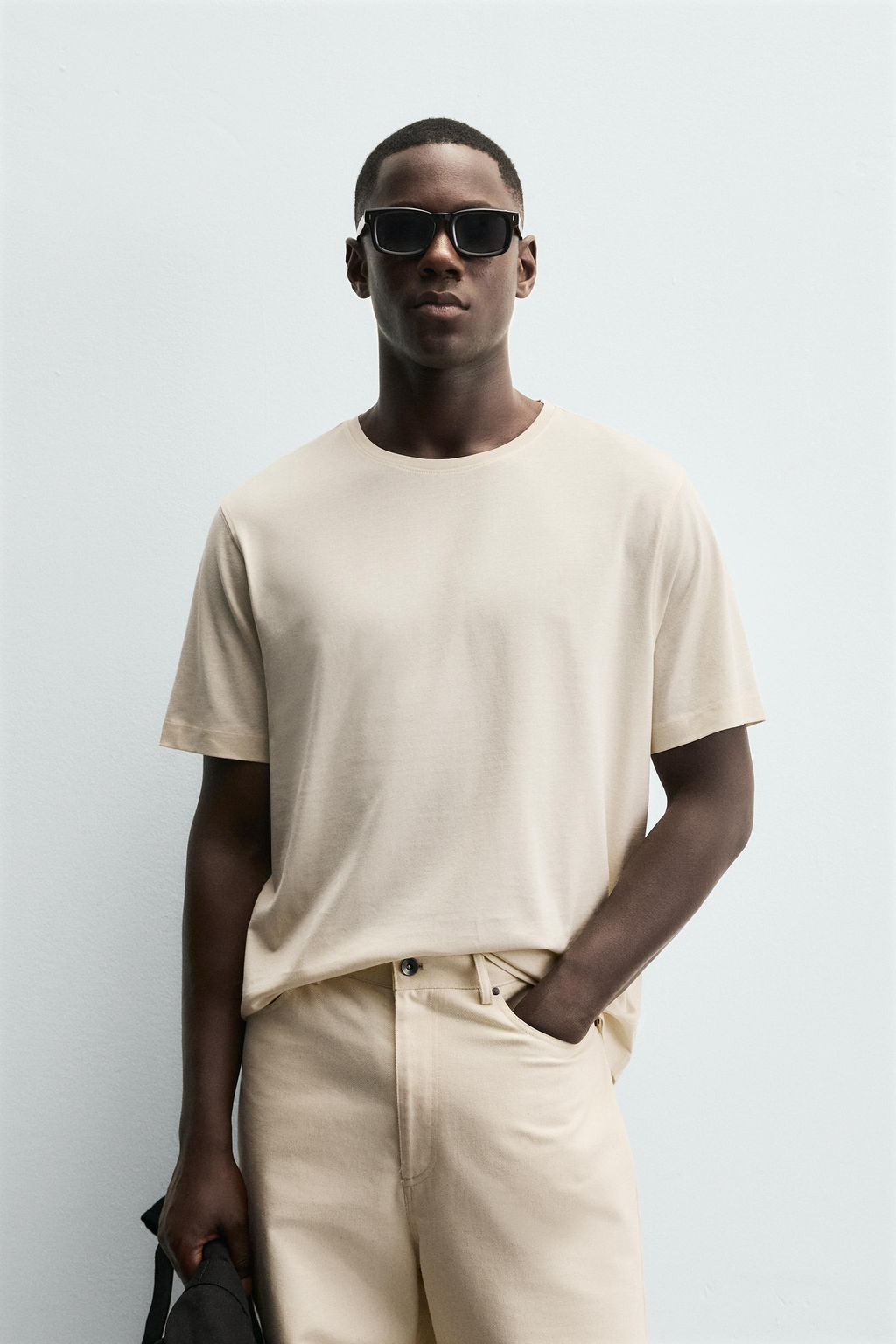 MERCERISED COTTON T-SHIRT