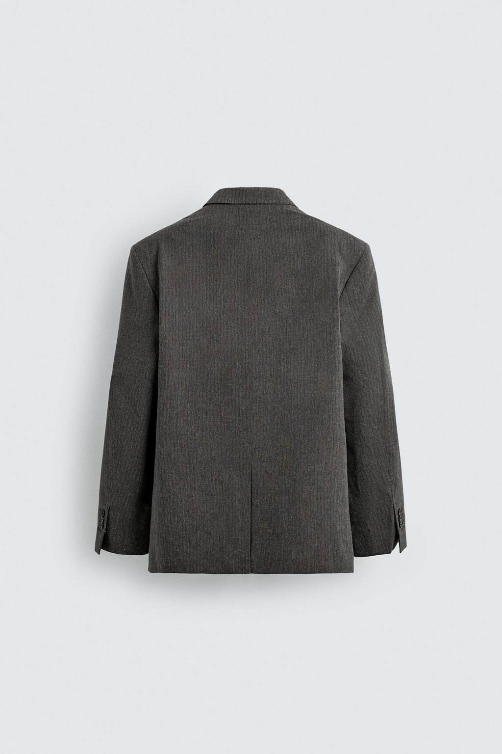 BLAZER CRUZADA TRAJE  RAYA DIPLOM?TICA / Gris - Zara фото 9