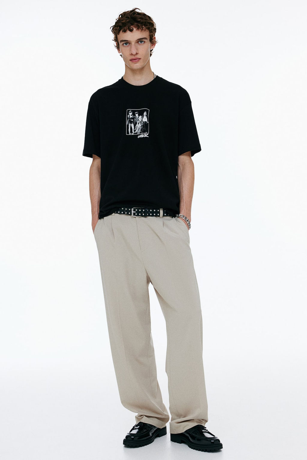 Camiseta Loose Fit - H&m фото 2